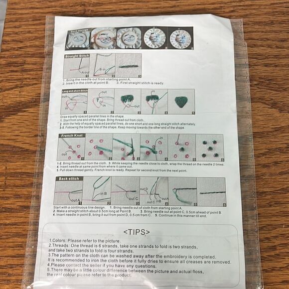 Embroidery kits, hanging plants & paw prints - Picture 4 of 7